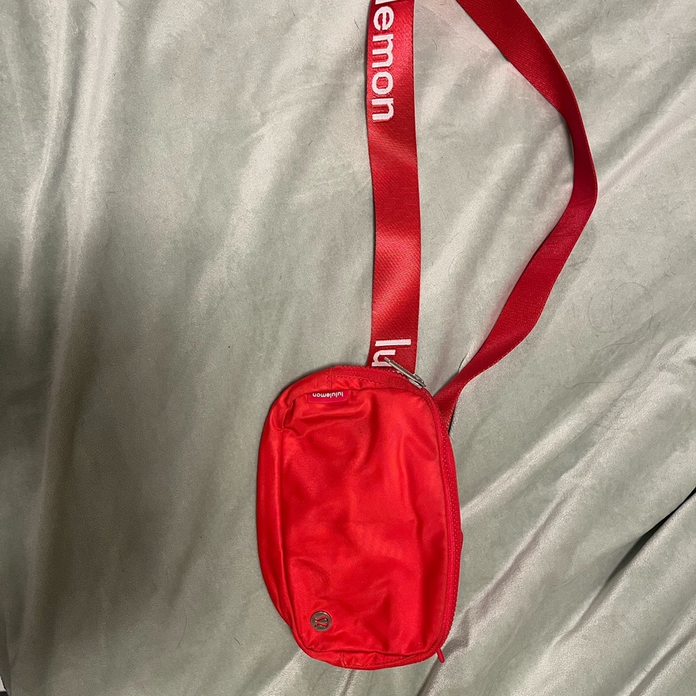 Lululemon Red Crossbody Bag